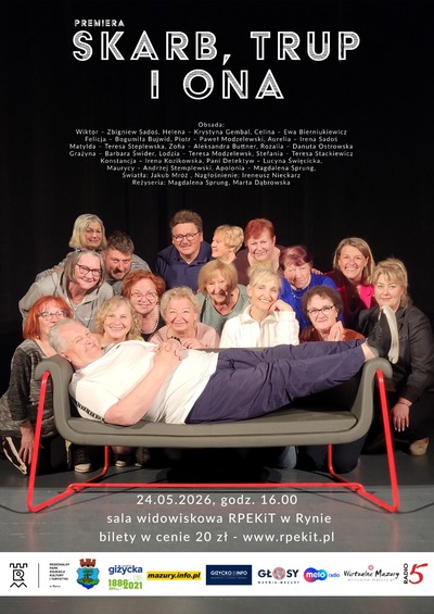 Plakat wydarzenia:  Skarb, trup i ona 